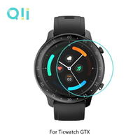 【愛瘋潮】免運 手錶貼 Qii Ticwatch GTX 玻璃貼 (兩片裝) 手錶保護貼 鋼化貼【APP下單最高22%點數回饋】