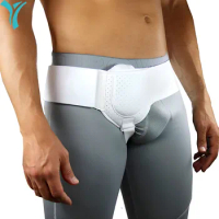 Adjustable Hernia Guard,Inguinal Hernia Belt For Men,Left or Right Side,Post Surgery, Support Truss , Groin Hernias, Waist Strap