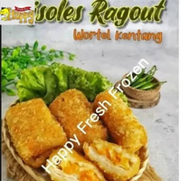 Risoles Ragout Wortel Kentang Beku Frozen isi 6 HFF Cirendeu