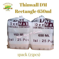 Thinwall DM 650ml 1pack isi 25pcs