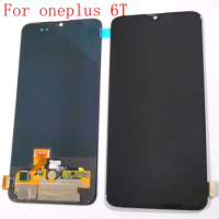 oled For Oneplus 6T Lcd Screen DIsplay+Touch Glass Digitizer Replacement Part oneplus6T 1080x2340