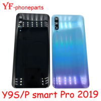 For Huawei P smart Pro 2019 / Y9S Back Battery Cover Rear Panel Door Housing Case Repair Parts