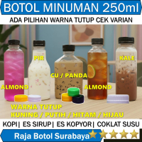 10pcs Botol Minuman 250ml SN LN minuman 250 ml ALMOND PIR CU PANDA KALE TESLA 250 minuman250 plastik