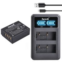 NP-W126 NP-W126S Battery with LED Charger for Fujifilm XT-20 X-T20 X-T3 X-T30 XT20 X-T2 XT3 X-T1 X-T10 X-T100 X-A1 NP W126 W126S