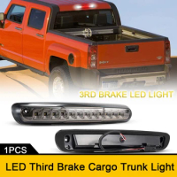 LED 3rd Third Brake Light White Red Cargo Trunk Lamps For Hummer H3T 2009-2010 GMC Sierra 1500 1500HD 2500 3500 2500HD 3500HD