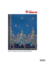 Kain Batik Unggul Jaya - Putri Jelita - Jawa Indah 308 - Motif Burung, Bunga - Cocok untuk Kebaya