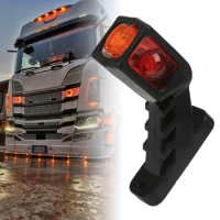 9 LED Truck Tail Light Bright Turn Brake Reverse Tail Light for 12-24V Truck Boats Snowmobile Trailer Pickup