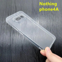 สำหรับโทรศัพท์ For Nothing รุ่น 4A และ 3A — เคสโทรศัพท์ซิลิโคน TPU แบบนุ่มใสบางเฉียบ พร้อมฝาหลังความ