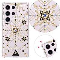 【KnowStar】三星 系列 奧地利彩鑽防摔手機殼-爍(A52/M12/A21s/A12/Note20Ultra/S21+/A71)