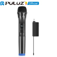 PULUZ UHF Wireless Dynamic Microphone with LED Display Support Multiple Audio Systems Speakers Amplifiers Wireless Mic System
