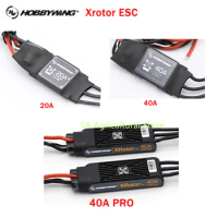 Hobbywing XRotor 20A 40A/40A PRO ESC No BEC 3-4S 3-6S For RC Drone FPV Racing Multi Rotor