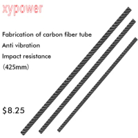 GAUI X3 ALZRC X360 Carbon fiber tail tube rod Tail Boom -Shaft drive version - 425mm - Devil -380mm tail parts