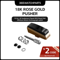 18K Rose Gold Giant Panda 26400 Pusher Button for AP Audemars Piguet Royal Oak Offshore 44mm Chronograph Watch