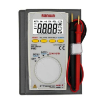 Sanwa PM3 Pocket Card Automatic Range Digital Multimeter Electronic Electrician Repair