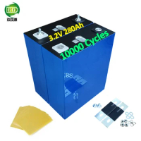 10000 cycle battery HTHUIUM 3.2 v 280ah lifepo4 battery cell 280ah lifepo4 battery eve eu stock lifepo4 280ah