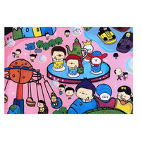 【仲夏周年慶】兒童新樂園明信片A-快樂一瞬間/遊樂園/MILU