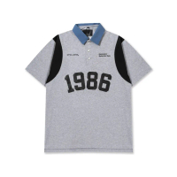 Flazther Vintage Shirt Basic Oversize - Misty M71 1986 Baju Kaos Katun Polo Pria