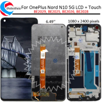 6.49'' For Oneplus Nord N10 5G LCD DIsplay With Frame Touch Panel Screen Digitizer Pantalla For Oneplus nord N10 BE2029 LCD