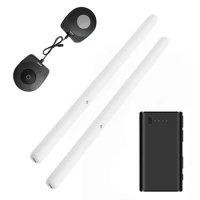 AeroBand-PocketDrum 2 Plus, Somatosensory Digital Electronic Air Drum Stick Set, Drumsticks, Foot Pedals, Bluetooth Adapter
