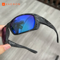 New Arrived Brand Kaenon Fashion Men Sunglasses TR90 Original Square eyewear Outdoor Bike Hiking Rubber Cover Polarized Shades
