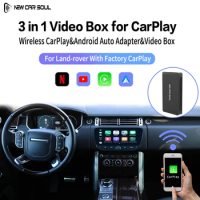 Wireless Carplay Ai Box Android 13 Support Netflix Spotif Tv Box Android Auto Wireless Multimedia Box Adapter For Audi Renault