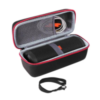 Loudspeaker Travel Carrying Case for JBL Flip 4 Speaker Waterproof Hard Shell Protective Case Portable Speaker Storage Case