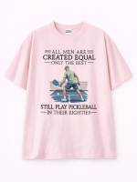Áo Thun thiết dân chơi pickleball đáng yêu . Form Rộng Unisex, cotton 100% 2 chiều. hình in sắc nét,