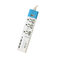 AIWA 愛華 USB 6.2 A 家用智能延長線插座 (6尺) ACE-4331