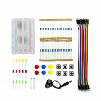 School Education Lab Starter Kit UNO R3 Mini Breadboard LED Jumper Wire Button for arduino Diy Kit
