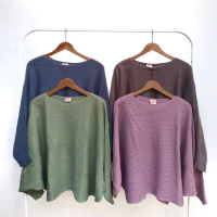 blouse rajut model kelelawar batwing