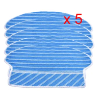5PCS Mop Cloth Pads for Proscenic 780T 790t KAKA JAZZ SUZUKA Swan Robot Vacuum Cleaner Spare Parts