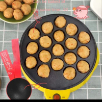 Chibi Maruko Baking Machine Household Electric Takoyaki Maker Octopus Balls Grill Pan Professional Cooking Tools