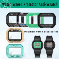 Explosion-proof Screen Watch Screen Protector Anti-Scratch For Casio DW5600 DW5610 Sport Watch LCD Film For Casio DW5600/ 5610