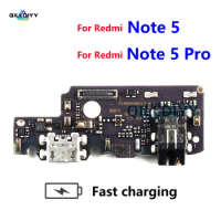 Dock Charger Connector USB Charging Module Port Plug Flex Cable For Xiaomi Redmi Note 5 Pro Note5 5pro Replacement