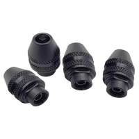 4Pcs Multi Quick Change Keyless Chuck Replacement For Dremel 4486 Rotary Tools 3000 4000 7700 8200