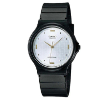 【CASIO 卡西歐】超薄再進化光澤錶面指針錶-銀白面(MQ-76-7A1)