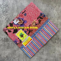 LC - Kain Gendongan Bayi Baru Lahir Selendang Jarik Gendong Batik Cap Anggur Hijau Orange