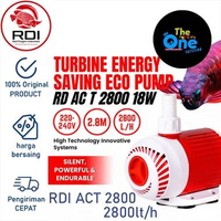 RDI AC - T 2800 ECO WATER PUMP Pompa Aquarium Daya Rendah Low Watt Pompa RDI ACT2800 RDI ACT-2800 Po