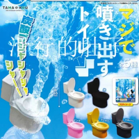 Bushiroad Japan Gashapon Capsule Toys Figure Cute Flush Toilet Miniature Figurine Anime Kawaii Gachapon Gift