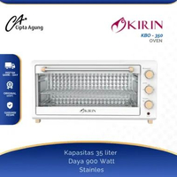 KIRIN BEAUTY OVEN 35L35 LITER KBO -350 KBO 350 WB KBO350WB KBO350 350WB GREY PUTIH PINK - LOW WATT 9