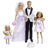 Barbie 芭比 - 芭比與肯尼婚禮組合
