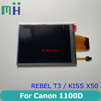 สำหรับ Canon 1100D สายกล้องถ่ายรูป T3 X50จูบหน้าจอ LCD จอแสดงผล (มีแสงไฟด้านหลัง) อะไหล่ซ่อมอะไหล่กล้องถ่ายรูป
