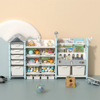 【In Da House】 四層 172cm寬 兒童玩具收納架(兒童收納 收納架 收納櫃 收納用品)