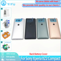 Original 5.0" For Sony Xperia XZ2 Compact Back Battery Cover Rear Door case Repair parts For Sony Xperia XZ2 mini Housing Cover