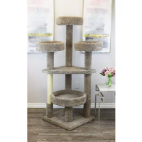 130012-Neutral Main Coon Cat Tower Cat Tree