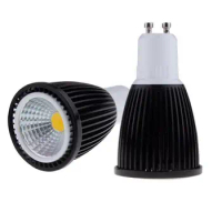 Dimmable 5W/9W/12W LED COB Spot Light Bulb MR16 12V Gu10 E27 110V 220V LED Gu10 bulb 5W COB LED Spot Downlight Bulb