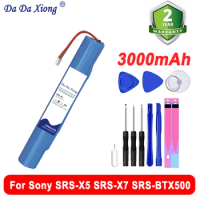 DaDaXiong 2023 High Quality New SRS-X5 3000mAh Battery For Sony SRS-X5 SRS-X7 SRS-BTX500 + Free Tool