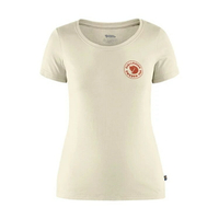 ├登山樂┤瑞典 Fjallraven 1960 Logo T-shirt 有機棉T恤 女 FR83513-113 粉筆白