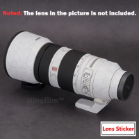 SEL100400GM / 100-400GM Lens Decal Skins 100400 Lens Wrap Cover for Sony FE 100-400mm f/4.5-5.6 GM OSS Lens Premium Sticker