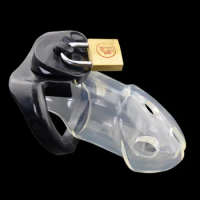 Plastic Male chastity Cock cage Bondage cb6000 3 Rings Penis Lock cage cb3000 sex toys for men Drop shipping